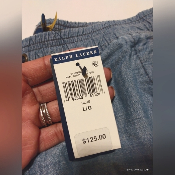Ralph Lauren Polo Light Denim Jogger - Picture 3 of 4